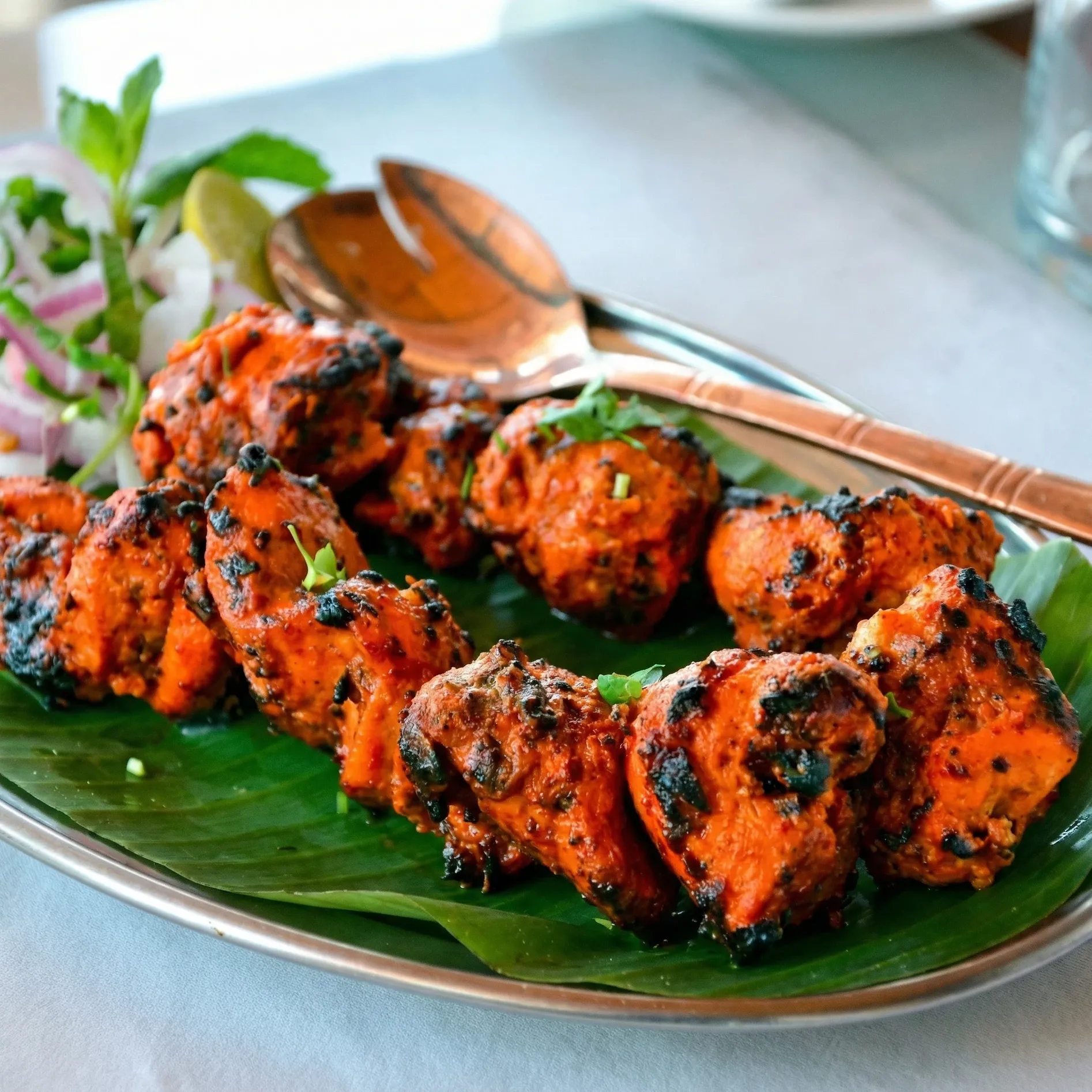 Delicious Halal Chicken Tikka at Tarrka House in Edmonton, AB